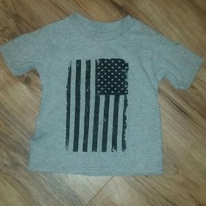 Toddler boys 2T American Flag t-shirt